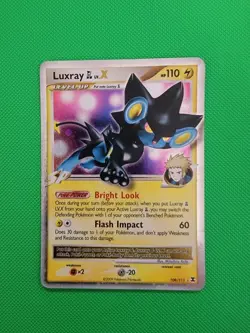 Pokemon TCG Luxray GL Lv.X 109/111 Rising Rivals Holo MP - Image 1