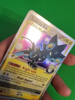 Pokemon TCG Luxray GL Lv.X 109/111 Rising Rivals Holo MP - Image 2