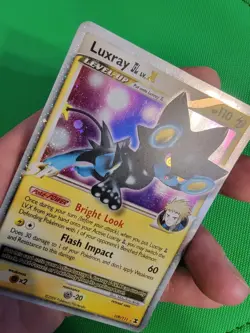 Pokemon TCG Luxray GL Lv.X 109/111 Rising Rivals Holo MP - Image 4