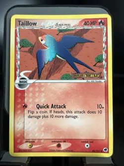 2006 Pokemon Taillow Holo (Ex Dragon Frontiers) 66/101 - Image 1
