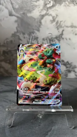 Snorlax VMAX 142/202 Ultra Rare NM Pokemon SWSH1 Sword & Shield - STANDARD SIZE - Image 2
