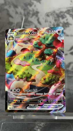 Snorlax VMAX 142/202 Ultra Rare NM Pokemon SWSH1 Sword & Shield - STANDARD SIZE - Image 3