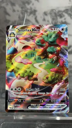 Snorlax VMAX 142/202 Ultra Rare NM Pokemon SWSH1 Sword & Shield - STANDARD SIZE - Image 4