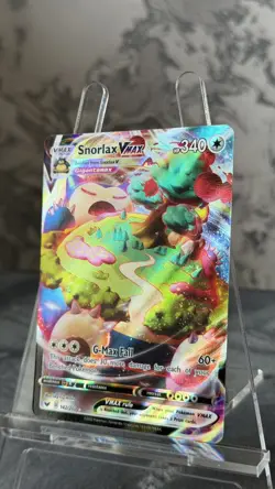 Snorlax VMAX 142/202 Ultra Rare NM Pokemon SWSH1 Sword & Shield - STANDARD SIZE - Image 5