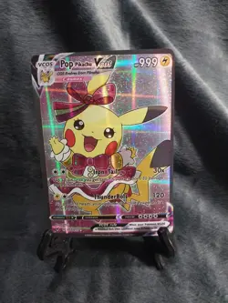Pokemon Non-TCG Pop Pikachu VCOS High Quality Holo Fan Art - Image 1