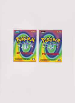 Pokemon Charmeleon Foil #E05 TOPPS Blue & Black Logo Movie Edition Near Mint - Image 2