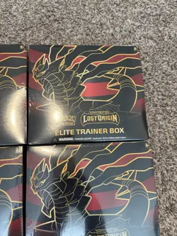 Lot of 4 - Pokemon Sword And Shield Lost Origin ETB FOUR Elite Trainer Boxes - Image 3