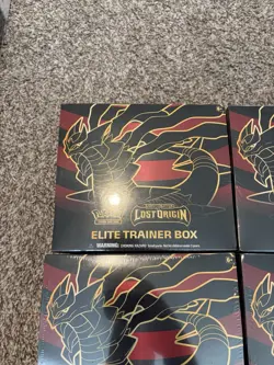 Lot of 4 - Pokemon Sword And Shield Lost Origin ETB FOUR Elite Trainer Boxes - Image 5