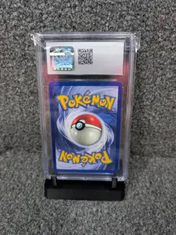 CGC 8.5 NM-M+ Machamp HOLO Base Set 1st Edition Shadowed 8/102 Pokemon 1999 - Image 2
