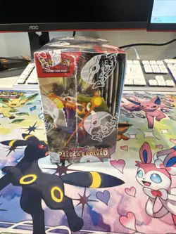 Pokemon TCG Paldea Evolved Booster Box Sealed New - Image 2