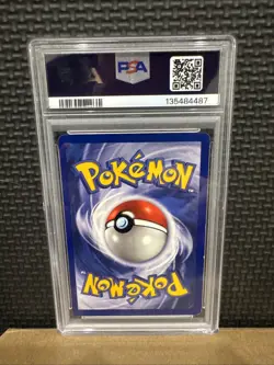1999 Base Set 1st Edition Rare Machop Pokemon PSA 6 52/102 - Image 2