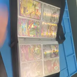 Pokemon TCG EX Holo Foil Card Lot Binder - Charizard, Pikachu, Lucario - Image 3