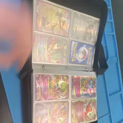 Pokemon TCG EX Holo Foil Card Lot Binder - Charizard, Pikachu, Lucario - Image 4