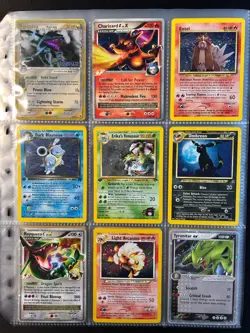 Lot of 90 ALL HOLO Vintage Pokemon Card Binder Collection - Image 2