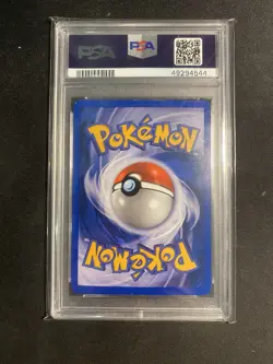 2000 POKEMON NEO GENESIS #1 AMPHAROS-HOLO PSA 8 - SWIRL! - Image 2