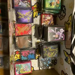 Pokemon Trading Card Sleeves 29 Packs Crown Zenith Destined Rivals See Photos - Image 1