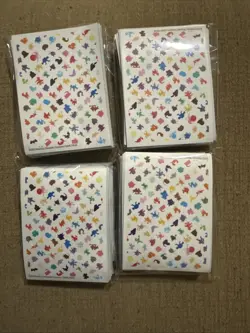 Lot Of 4 Pokemon Scarlet And Violet 151 Sleeves - Image 1