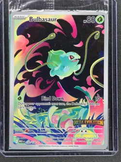Bulbasaur 233 Stamped Sealed Pokemon Mega Evolutions 2025 NM 🔥🔥🔥 - Image 1