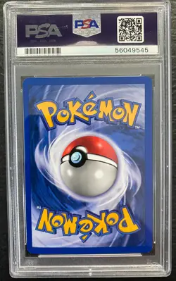 2000 Pokemon Gym Heroes Brock's Rhydon Holo #2 Graded PSA 7 NM - Image 2
