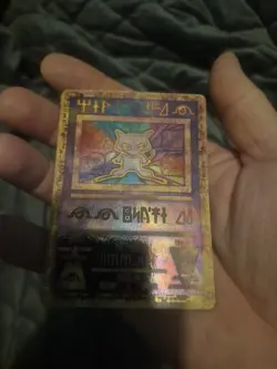 Ancient Mew Pokemon Card Holo Rare - Collectible Trading Card - Image 1