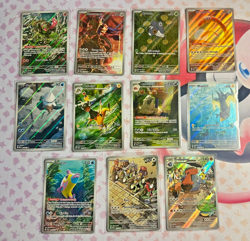 Pokemon Lot of 11 Illustration Rare TCG cards NM English - Image 1