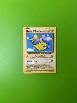 Flying Pikachu 110/108 Evolutions Non Holo Pokemon Card LP+ - Image 1