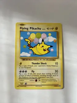 Pokemon TCG Flying Pikachu Card Evolutions 110/108, Regular Secret Rare - Image 1
