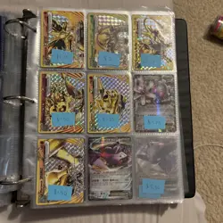 Binder Of EX, GX, V, XY Holos, Sun And Moon Holos. About 275 Cards - Image 1
