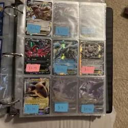 Binder Of EX, GX, V, XY Holos, Sun And Moon Holos. About 275 Cards - Image 2