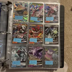 Binder Of EX, GX, V, XY Holos, Sun And Moon Holos. About 275 Cards - Image 3