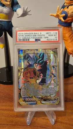 Dragonball Super Card DBS Meteoric SSB Vegito BT7-118 SPR 2019 Karte PSA 10 - Image 1