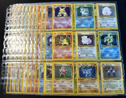 100% Complete Base Set 102/102 Vintage Master Pokemon Cards HOLO 1999 Charizard - Image 1