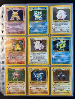 100% Complete Base Set 102/102 Vintage Master Pokemon Cards HOLO 1999 Charizard - Image 2