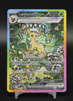 Pokemon TCG Leafeon EX SIR 144/131 Prismatic Evolutions Card - Image 1