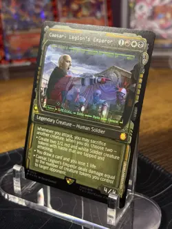 MTG Caesar, Legion's Emperor 339 Showcase Foil NM - Universes Beyond Magic Card - Image 2