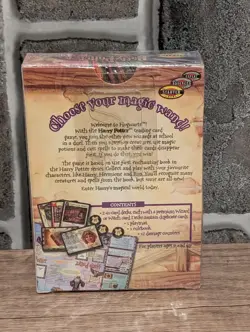 NEW Harry Potter Trading Card Game Two Player Starter Set Vintage 2001 Sealed - Image 3