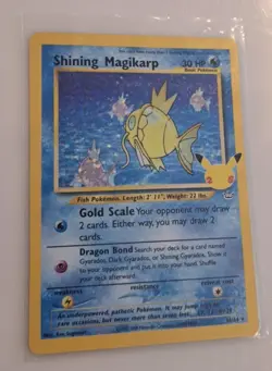 Shining Magikarp - 66/64 Celebrations Classic Collection Pokemon Card - NM - Image 1