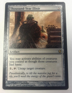 MTG Thousand-Year Elixir LP Normal Commander 2013 Edition 266 / 356 English - Image 1