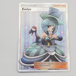 Pokemon Evelyn Full Art Trainer Sm-Team Up Holo Card 175/181 NM Condition - Image 1