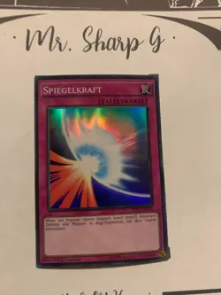 SPIEGELKRAFT - 1. AUFLAGE YS15-DED16 DEUTSCH Yu-GI-Oh! CARD ULTRA RARE HOLO - Image 2