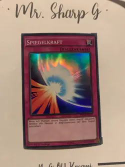 SPIEGELKRAFT - 1. AUFLAGE YS15-DED16 DEUTSCH Yu-GI-Oh! CARD ULTRA RARE HOLO - Image 3
