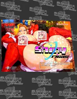 Android 18-Goddess Story christmas Waifu card-NCS137-Snow Finish-2024 - Image 1