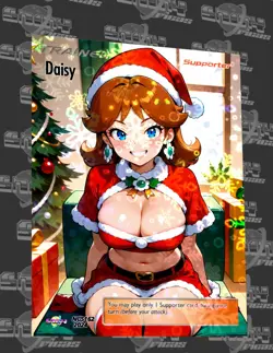 Daisy-Goddess Story christmas Waifu card-NCS162-Snow Finish-2024 - Image 1