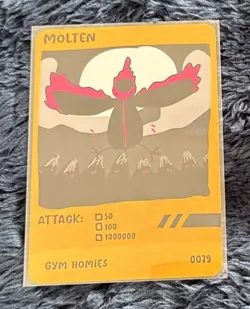 Molten card #0079 - Gym Homies Dysfunctional Passholder - Image 1