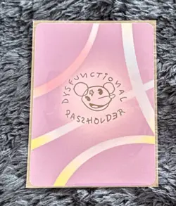 Molten card #0079 - Gym Homies Dysfunctional Passholder - Image 2