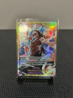 One Piece Card Game Monkey.D.Luffy Reprint EB02-061 SEC English PRB 02 - Image 1