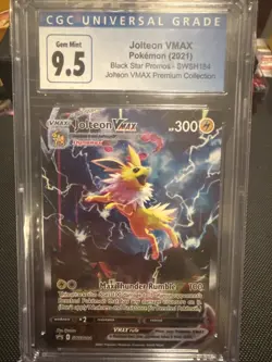 Jolteon VMAX SWSH184 SWSH: Sword & Shield Promo Cards Holo - Image 1