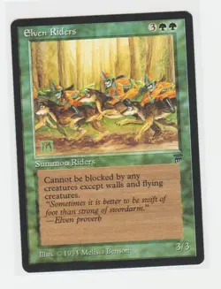 Magic the Gathering ~ MTG ~ 1x Elven Riders ~ LEGENDS ~ M/NM - Image 1