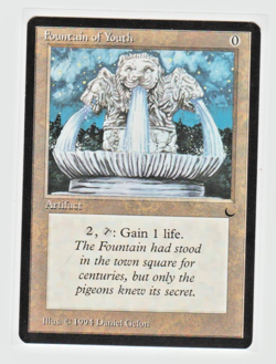 Magic the Gathering ~ MTG ~ 1x Fountain of Youth ~ M/NM ~ THE DARK - Image 1