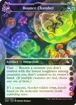 MTG FOIL Bounce Chamber 56 - Unfinity #201d - Image 1